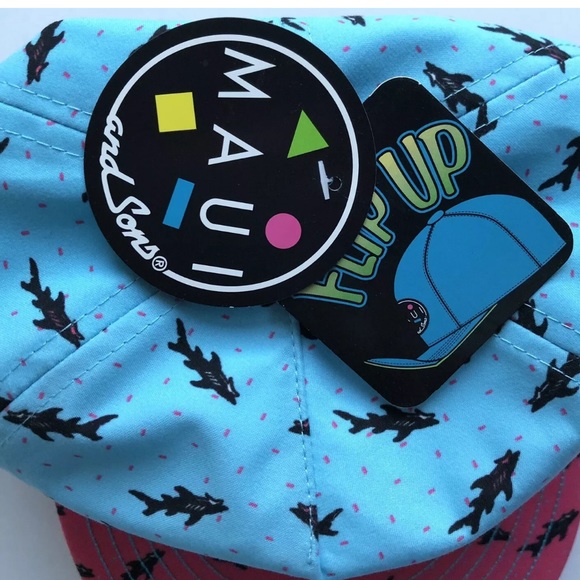 NWT Maui And Sons Zig Zag Snapback Hat Cap OSFA - Picture 2 of 7